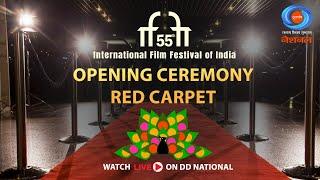 55th International Film Festival of India | Red Carpet | Opening Ceremony