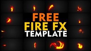 Download Free Flash FX Fire Element Template After Effect | Shah Tutorial #Shorts