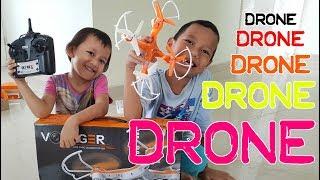 Mainan drone seru banget bisa terbang seperti helicopter - DenDis Kids