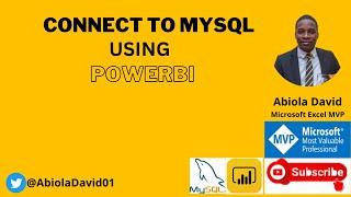 Connect to MySQL Database using PowerBI