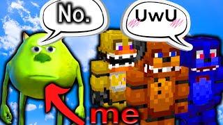 I joined a Minecraft Fnaf Roleplay server