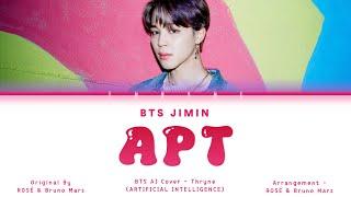 [AI COVER] BTS Jimin - APT. (ROSÉ & Bruno Mars) [w/BG Vocals]