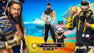 WWE in Free Fire  ROMAN REIGNS & SATVIK vs BodyBuilder Youtuber Full Match