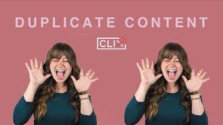 The 3 Major Issues With Duplicate Content | Clix