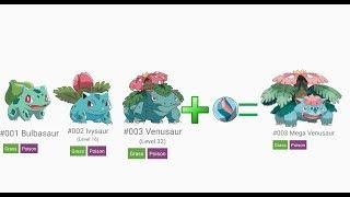 National Pokédex number 1,2,3(Bulbasaur,Ivysaur,Venusaur) !!