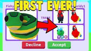 Trading FIRST SECRET GARDEN SNAKE in Adopt Me!