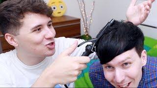 DAN CURLS MY HAIR!