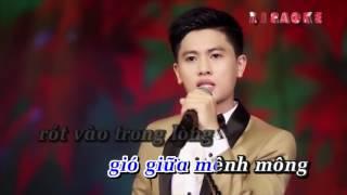 Hoa Nở Về Đêm - Karaoke -  Nguyễn Thành Viên - beat chuẩn