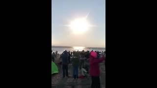 Полное солнечное затмение 14 декабря 2020 года , заснятое в Аргентине ️ уникальное явление природы