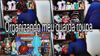 arrumando o guarda roupa | agradecendo meus elementais oferenda pelo pedido atendido ‍️‍️