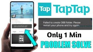 tap tap obb file error | Problem Solve | Pubg KR | BGMI
