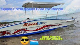 Super local Speedboat with Double engine in the Phillipines