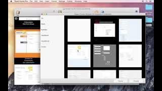 Add new web forms from templates using Touch Forms Pro for Mac