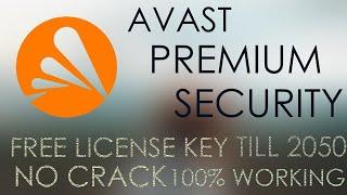 Avast premium security license valid till 2050 100% working no Crack.