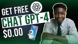 How To Get Chat GPT-4 Plus For FREE!!!