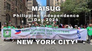 Anti-Marcos Rally + Maisug at Philippine Independence Day Parade, New York 2024