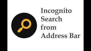 Incognito Search Plus Chrome Extension