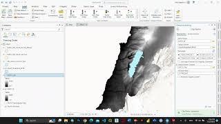 How to clip raster ARCGIS PRO