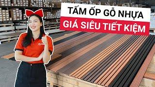 Tấm ốp ngoài trời giá bao nhiêu | Gỗ nhựa Galawood