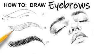 HOW TO DRAW: Eyebrows