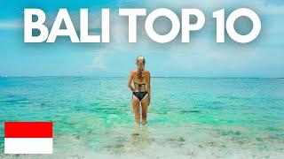 TOP 10 places to visit in BALI, Indonesia