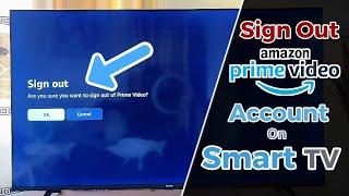 How to Sign Out of Amazon Prime Video on TV: Prime Video App Log Out Guide