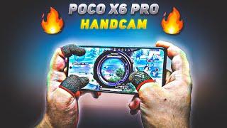 POCO X6 PRO HANDCAM  AFTER 3.5 UPDATE BGMI/PUBG 90 FPS TEST & FPS METER #pocox6pro #poco