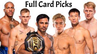 My Full Card Predictions & Breakdown For UFC 310