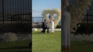 We hosted a Proposal in our backyard  *EPIC* #gnb #shorts  #couplegoals