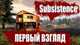 Subsistence ПЕРВЫЙ ВЗГЛЯД на РАННИЙ ДОСТУП