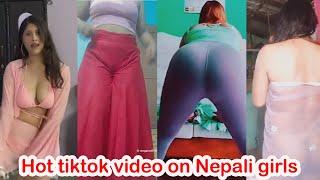 नेपाली केटिको Hot टिकटक भिडियो, Hot nepali girls on tiktok video, hot nepali girls