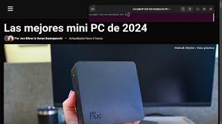 Las mejores mini PC de 2024