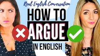 How to Argue in English! 28 Common English Expressions #learnenglish #lingoda