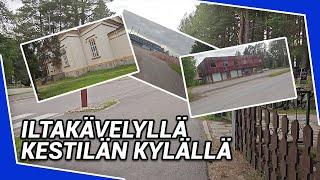 Iltakävelyllä Kestilän kylällä