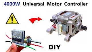 4000 Watt Universal Motor Speed Control - Make 120v RPM Controller DIY