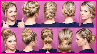 10 simple & beautiful hairstyles for everyday  Easy Hairstyles for long hair