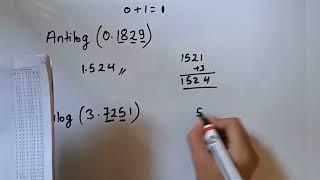 Calculate Antilog