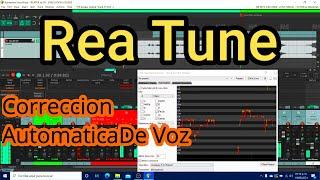 Afinación De Voz Con Rea Tune. Correcion Automatica. Alternativa Auto Tune. Reaper. Como Afinar voz