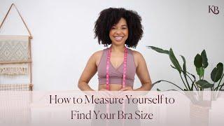 How to Measure Yourself to find your bra size