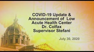 COVID-19 Update July 30, 2020