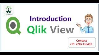 Qlikview Tutorial for Beginners | Qlikview Online Training Demo | Invitech Trainings  KPHB