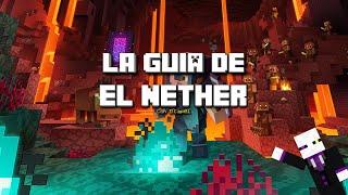 GUÍA de "EL NETHER" básica para PRINCIPIANTES | Aprende a SOBREVIVIR en esta dimensión