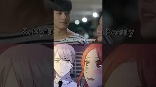 Top 10 best kdramas adapted from webtoons #kdramas #adaptedfromwebtoons #ytshorts