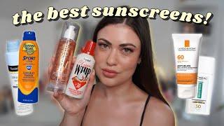 Top SUNSCREEN Recommendations for Summer! ️ you actually need these! 