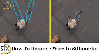 How to remove wire in silhouette || VFX Paint || Spectra FX Hub ||