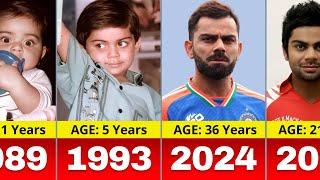 Virat Kohli - Transformation From 1 to 36 Years Old