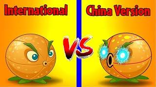 PvZ 2 Discovery - Every Plants International vs China - Which Version 's Best?