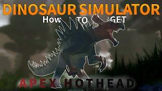 Dinosaur simulator - How to get apex hot head / NEW HYBRIDS???