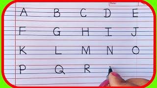 Learn Alphabets abcd for kids /Capital letters/Write Alphabet letter abc/Learn abc ABCD for Children