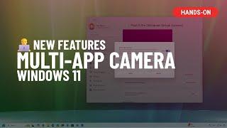 Windows 11: NEW Multi-app Camera and Delivery Optimization redesign (build 26120.1542)